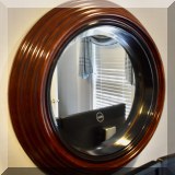 D15. Round mirror. 28” 